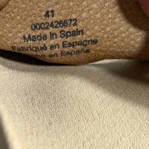 Free People Azure Footbed Platform Slides GUC $178 Size 41 US 10/10.5. S2793 - Picture 9 of 11